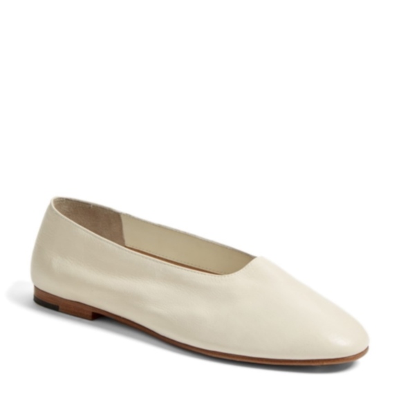 Vince Shoes - Vince Maxwell Leather Ballet Flat